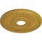 Ekena Millwork Melonie Ceiling Medallion (Fits Canopies up to 6 3/8"), 16"OD x 3 5/8"ID x 3/4"P, Iridescent Gold CM16MLIGS - alternate 4